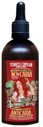 DONA FLORA – Haartonikum 100ml – 100 % Natürlich & Sulfatfrei – Fördert Haarwachstum & Stärkt Haarwurzeln – Belebt Kopfhaut – Für Männer & Frauen – Leave-in ohne Ausspülen