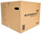 W.E. Roberts Strong Extra Large Cardboard moving Boxes. Packing boxes for moving house with Printed Room List and Carry Handles 52cm x 52cm x 40cm cardboard Boxes (20)
