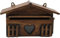 Tsffae Boîte Aux Lettres Rustique Vintage en Bois, 1 Pièce, Boîte Aux Lettres Extérieure Étanche À Pluie, Boîte À Suggestions, Boîte Aux Lettres pour Maison, Bar, Décoration De Maison