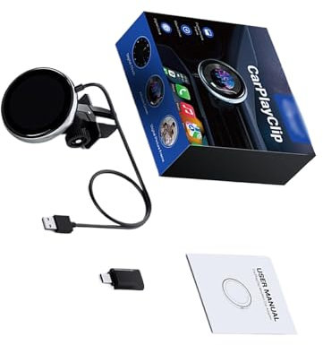 WNDUOKXH ABS Auto Verdrahtet Drahtlose Auto Spielen Drahtlose Auto Spielen Adapter Auto Spielen Adapter Unterstützung Aromatherapie Für Auto 2016