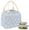 YILANJIN Tragbare Lunchtasche, Lunch Tasche Damen, Tragetasche für Lunch, Lunchbox Tasche Thermo, Lunchtasche Klein, Wasserdichte Lunchtasche, Lunchtasche für Schule/Büro/Picknick/Reise
