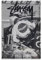 Lcaltcp Wandkunst, Stussy Art, Poster, Musikposter für Zimmer, ästhetische Leinwand, Wandkunst, Schlafzimmerdekoration, 30 x 45 cm