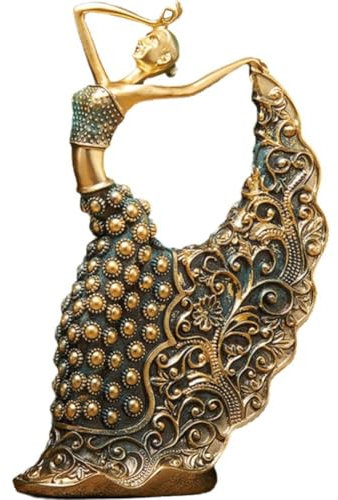 Lpitoy Pfau Tänzerin Statue Modell Tänzerin Mädchen Figur Nordic Dekor Skulptur Kunst Ornament Statue Für Home Office Wohnzimmer