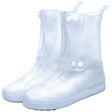 Tragbare Regenschuhe 1 Paar XL 38 39 PVC Überschuhe