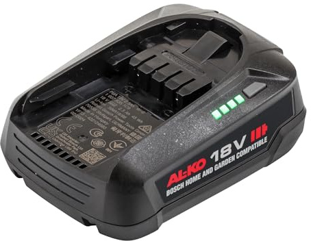 AL-KO 18 V Akku B50.5 Li (2.5 Ah), Li-Ion-Technologie, kein Memory-Effekt, mit Ladestandsanzeige