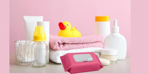 Woost Reusable Wet Wipes Covers, Extends the Moisture of Your Wipes, Reusable for up to 100 Uses, Suitable for Baby Wipes, Hygiene, Beauty (Bundle of 1)