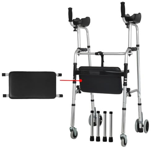 Andador Para Ancianos Andador Con Ruedas Para Personas Mayores, Andador Sin Ruedas, Andador Plegable, Andador Estrecho Para Personas Mayores, Andador Para Personas Con Discapacidad, Para Adu