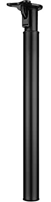 Verstellbare Edelstahl Tischbeine Klappbar Teleskop Möbelbeine für Frühstücksbar Unterstützung Höhenverstellbar 55-85cm Schwarz mit Schutzfuß & Schrauben