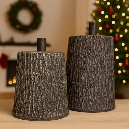 XONE Base Tronco Effetto Real Touch per Albero di Natale (45 cm)