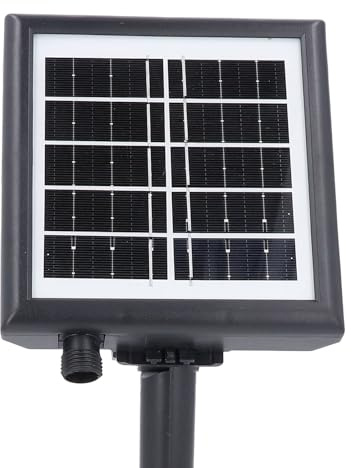banapoy Boîtier Batterie Solaire pour Guirlande Lumineuse LED, 4 luminosité, 8 Modes Clignotement, Boîtier Commande Guirlande Solaire IP65, Panneau Commande, Entrée 4,5V, Sortie 24V