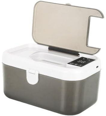 Wet Wipe Warmer Portable Wipe Warmer and Dispenser with Lights | USB Charging Supplies for Camping Road Trips Business Trips Car