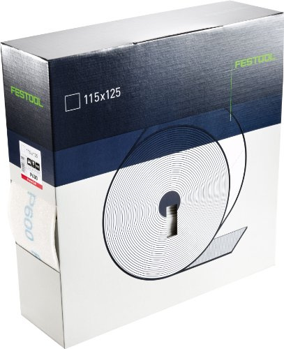FESTOOL 497097 Schleifrolle GRANAT SOFT P500 115x25M | Handschleifmittel auf Schaumstoff mit Antihaftbeschichtung - für Lacke, VOC-Lacke und Spachtel