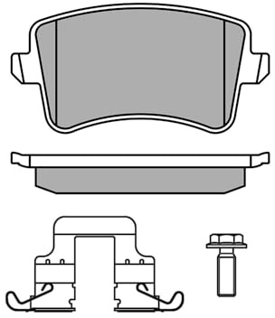 Meyle 025 246 0617/K1 Bremsbelagsatz, Scheibenbremse | Kompatibel mit: AUDI A4 Allroad B8, A4 B8, A4 B8 Avant, A5, A5 Cabriolet, A5 Sportback, Q5