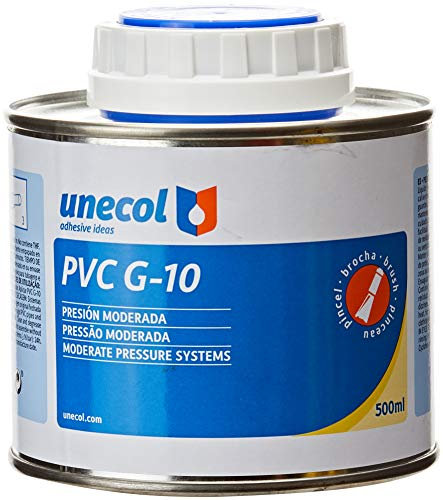 WOLFPACK LINEA PROFESIONAL - Pegamento Pvc Con Pincel 500 ml, El embalaje puede variar