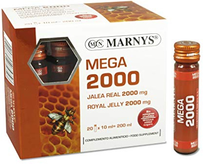 Jalea Real Mega 20 Durchstechflaschen mit 2000 mg Marny's