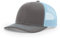 Richardson. Charcoal/Columbia Blue. Adjustable. 112. 00739845507275
