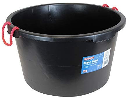 Faithfull FAI40LBUCKET Builders Bucket Black 40 Litre (9 Gallons)