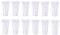 20PCS 5ML Clear Empty Refillable Plastic Soft Tubes Bottle Cosmetic Sample Bottles Jars Travel Makeup Container with Screw Cap for Lip Gloss Balm Body Lotion Shower Gel Shampoo Facial Cleanser (5ml)