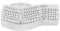 perixx PERIBOARD-512 Wired Ergonomic Natural Split Keyboard with 7 Multimedia Keys, White, UK Layout
