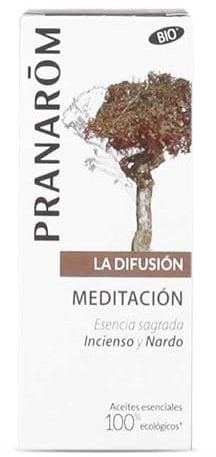 PRANAROM - Meditación - Incienso - Esencia Sagrada - Difusión - 30ml
