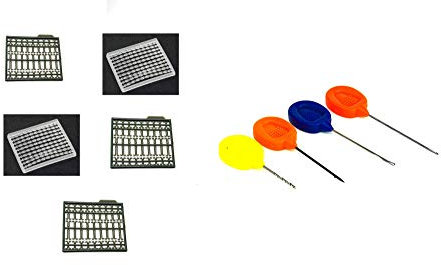 Zite Fishing Boilie-Werkzeug-Set - 4 Tools für das Karpfen-Angeln + 389 Boilie-Stopper