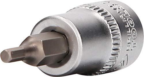 Brilliant Tools BT021870 3/8-Inch Hexagonal Screwdriver, 49 mm, 3 mm Insert