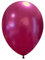 Event Kauf 25-1000 STK. Luftballons Metallic/Standard, Ø ca. 27 cm, Helium (25 Stück, Metallic Nr.21: Bordeaux)