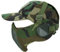 AOUTACC Airsoft-Netzmaske mit Gehörschutz und Verstellbarer Baseballkappe im Set für CS/Jagd/Paintball/Schießen WL