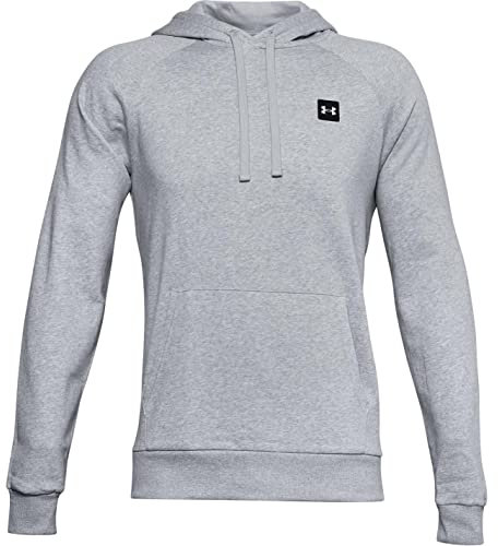 Under Armour Rival Fleece Hoody Grauschwarz, S Herren