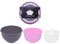 3 Piece Mixing Bowl Set Non-Slip Baking Cooking 3 Sizes Pack Pink Grey White