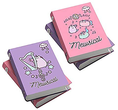 Pusheen Tagebuch 14,2 x 19,3 cm, gefüllt mit Datumsanzeige
