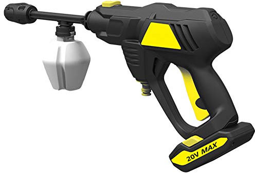 MSQL Cordless Pressure Washer 40V Dual Battery Handheld Power Cleaner with Foam Pot, for Washing Cars, Windows, Courtyards