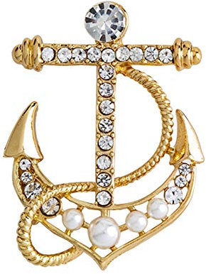 Brosche Sicherheitsnadeln Kreuz Brosche Mantel-Brosche Strass Brosche Corsage Brosche Legierung Brosche Goldbrosche Silberbrosche Kragenbrosche gold