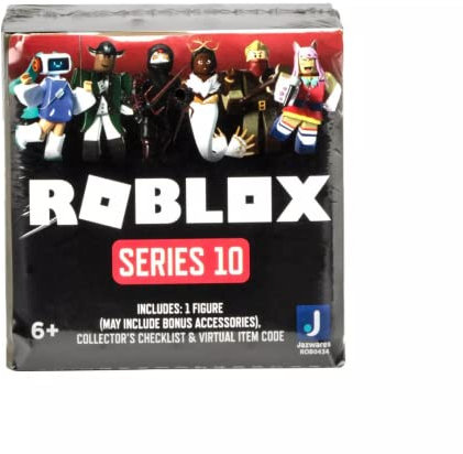 RobloX Mystery Figures Assortment - Series 10, (ROB0434),Multicolor,9.45 X 6.3 X 5.12 centimeters