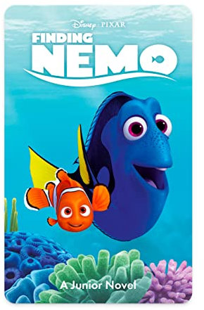 Yoto Disney Pixar Junior Novels: Finding Nemo – Kids Audio Card for Use with Yoto Player & Mini All-in-1 Audio Player, Screen-Free Listening with Fun Stories for Playtime, Bedtime & Travel, Ages 6+