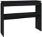 vidaXL Konsolentisch Konsole Beistelltisch Flurtisch Sideboard Ablagetisch Wandtisch Frisiertisch Schminktisch Schwarz 102x30x80cm Holzwerkstoff