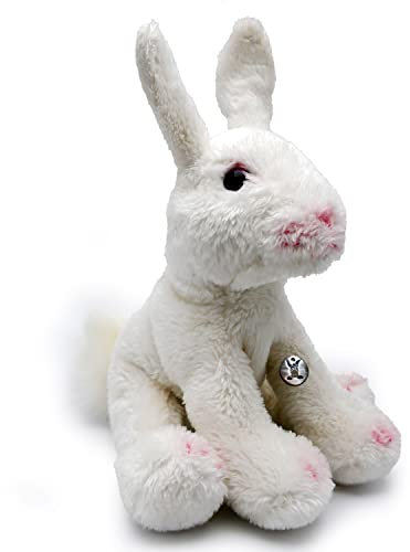 Hase Kuscheltier Kaninchen weiß Häschen Plüschtier Schnuffeltier Luna - Kuscheltiere*biz