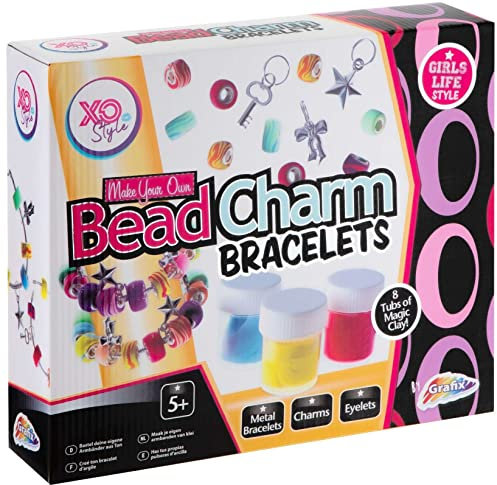 Grafix Kreativ-Set zur Herstellung von Armbändern mit Metallanhängern
