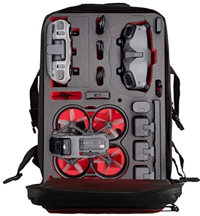 MC-CASES Professioneller Rucksack speziell passend für DJI Avata Combo - Fly More Set - Made in Germany