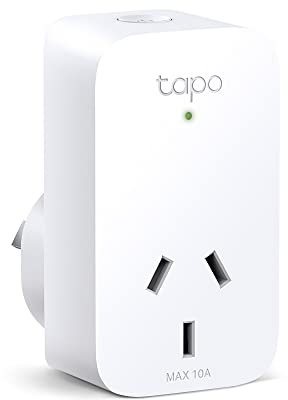 TP-Link Tapo Mini Smart Wi-Fi Socket - Energy Monitoring, Voice control, remote control, schedule, timer, away mode, safe, Alexa, Google Assistant (Tapo P110), White