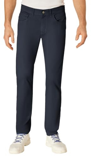 PIONEER AUTHENTIC JEANS Herren Freizeithose ERIC | Männer Stoffhose | Straight Fit | Marine 4203 6000 | 32W - 32L