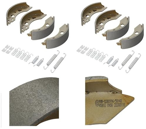 Preiswert&Gut 2 x Bremsbacken Anhänger Bremsbeläge 200x50 kompatibel für AL-KO 2050 2051