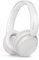 PHILIPS TAH5209WT Leichter ohraufliegender kabelloser Bluetooth-Kopfhörer mit passiver Geräuschisolierung – 65 Stunden Spielzeit, deutliche Anrufe, dynamischer Bass, 2 Stunden USB-C-Laden – Weiß