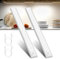 JEKEMORYE Under Cupboard Kitchen Lights LED - White 30CM 2 Pack