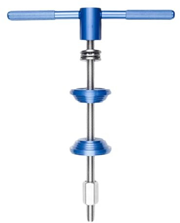 zwxqe Prensa de rodamientos de precisión, herramientas mecánicas, equipo de ciclismo, herramienta de mantenimiento, kit de herramientas de ciclismo, reparación profesional, herramienta de prensa de