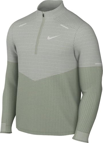 NIKE Sphere Element Therma-FIT Herren Laufoberteil Farbe: Olivgrau/Silber; Größe: L