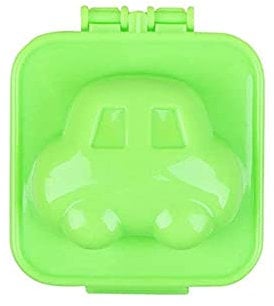 Gekochte Ei-Form, 3D-Cartoon-Eierformer, niedliche Reisform mit Kaninchen, Bär, Fisch, Auto, Stern, Herzform, Sushi-Reisrollen-Form, DIY, Reisball-Bento-Form, zufällige Farbe