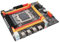 Yanmis Computer Motherboard, for LGA2011 0 Socket for E5 V1 V2, for I7 3th 4th Gen, DDR3 ECC SDRAM, 6xUSB 2.0, 3xSATA 2.0, 4 DDR3 Ram Slot M.2 Interface Gaming Motherboard