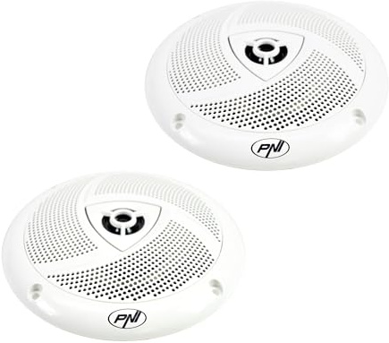 PNI Koaxiallautsprecher für Boote BTA500, 100 W, 12,7 cm, 2er-Set