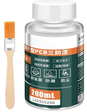 Schnell Trocknender, Dreifach Wasserfester Lack, Mit Schnelltrocknungsformel, 200 Ml, Dichtungsmittel Für Elektronische Isolierung, Schutzbeschichtung Für Leiterplatten, Hochfeste Isolierung, Für Mobi
